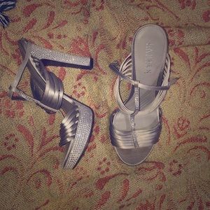 Formal heels - silver